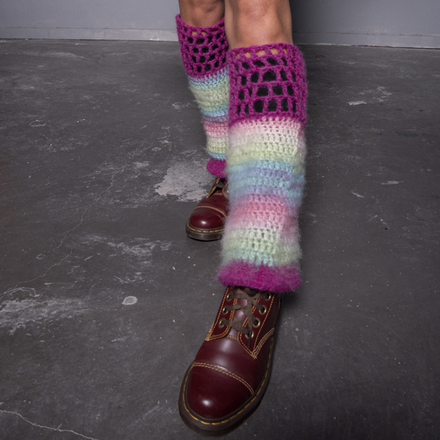 LOOK 8 - Guêtres fluffy 