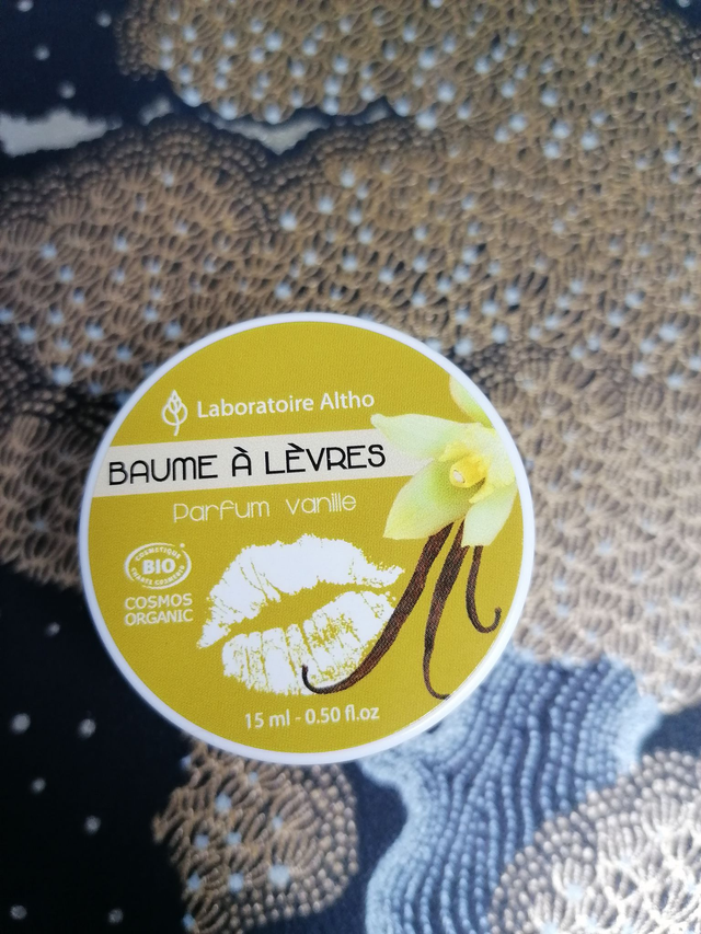 Baume à lèvres Vanille