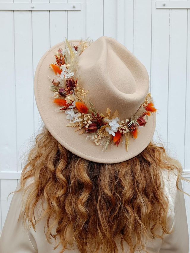 Chapeau Fedora Terracotta 