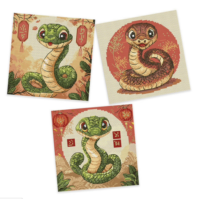 Snakes by Letistitch 