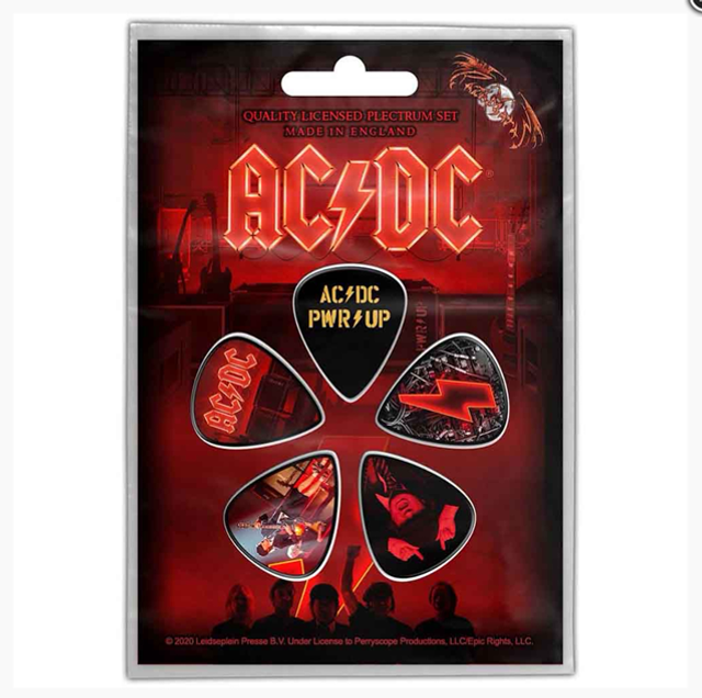 AC/DC PLECTRUM PACK: PWR-UP