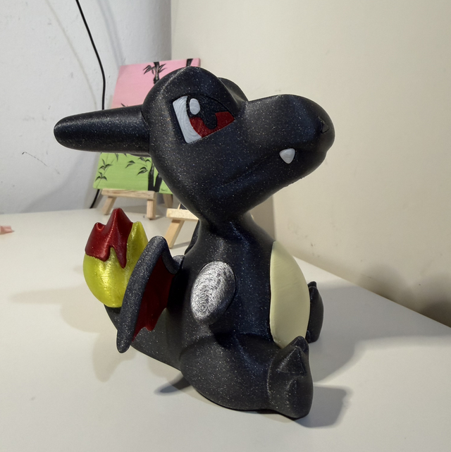 Fanart pla effetto multicolor o glitter