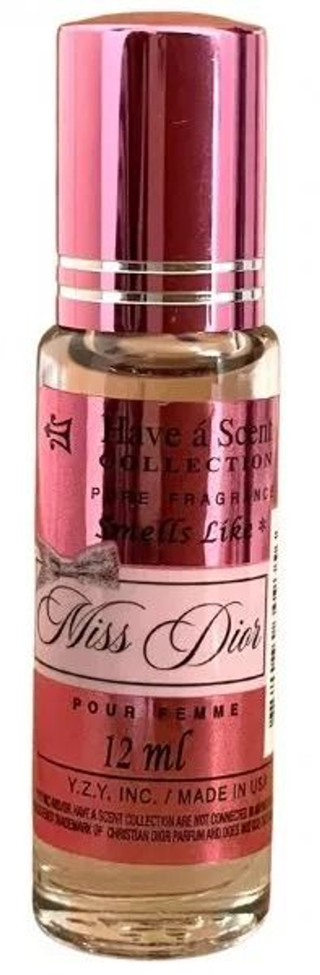  HEAVEN SCENT: ROLLER - INSPIRED BY MISS DIOR (W) 12ML