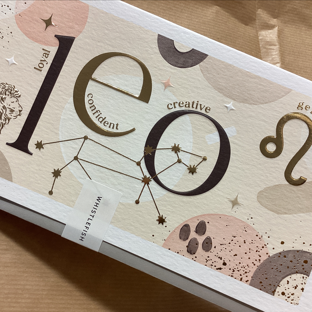 Blank Star Sign - Leo WF