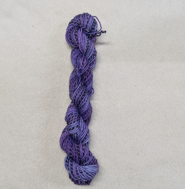 Zebra Merino/Nylon Mini Skein Maggie