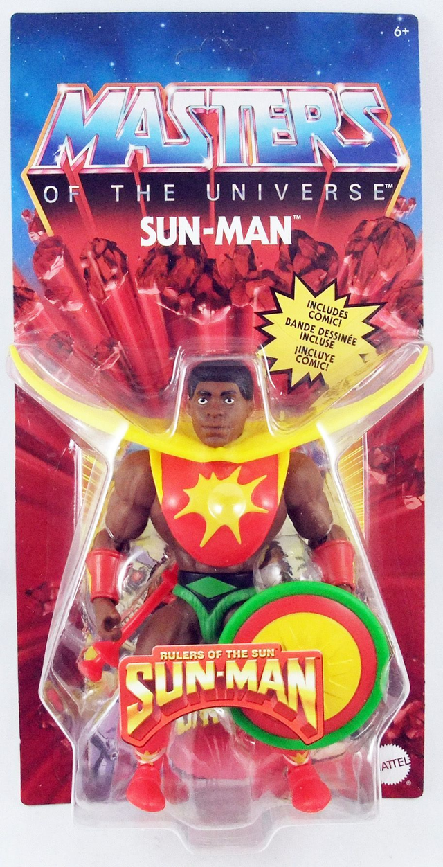 Masters of the Universe Origins Sun-Man figure 14cm * New *