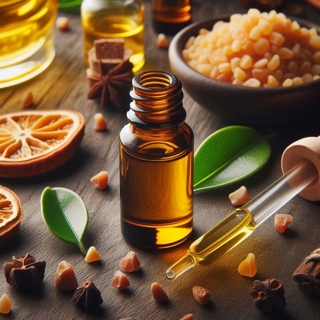 Macérat huileux d'Encens (Oliban) - Flacon en verre à pipette de 10 mL