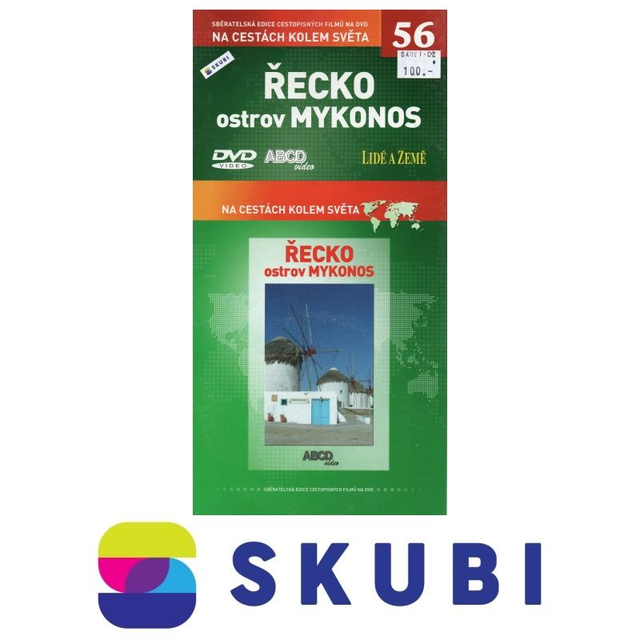 DVD Řecko - ostrov Mykonos - Na cestách kolem světa 56