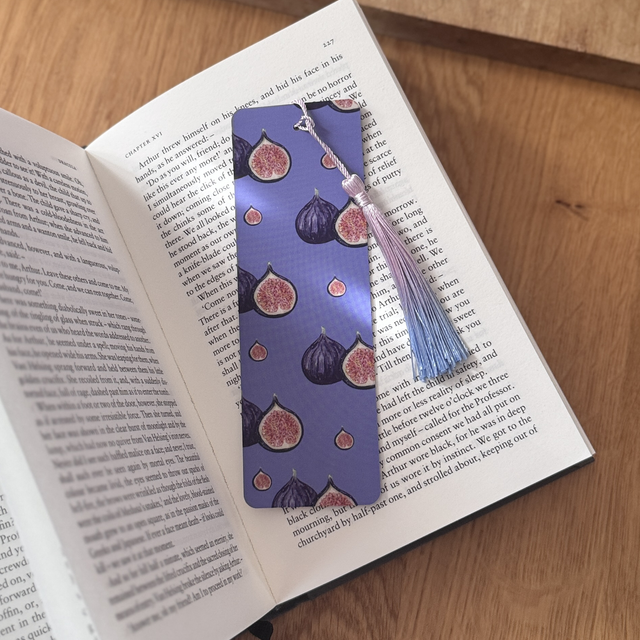 Marque-page &quot;Smoothie&quot; cartonné Figues