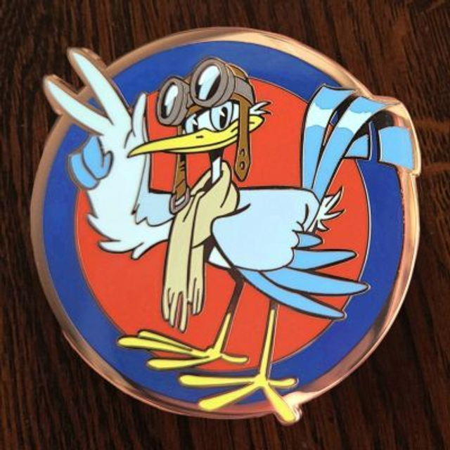 Jack copper enamel pin