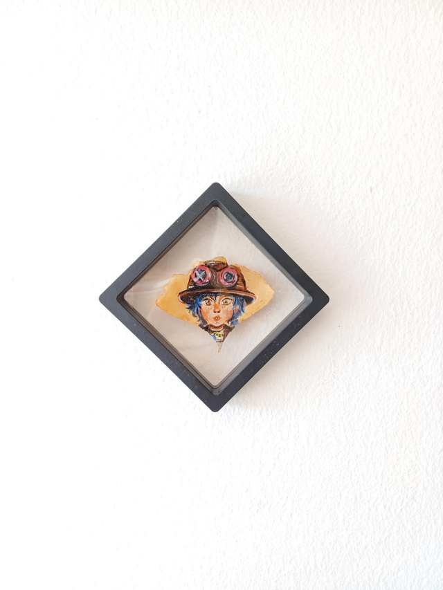 Isha - Peinture sur feuille 🍃 