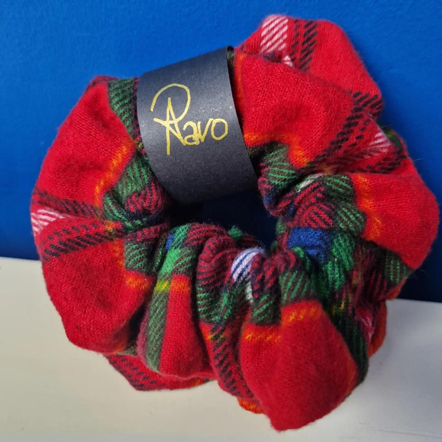 Scrunchies checkered set