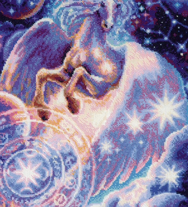 Pegasus Constellation Cross Stitch by Riolis