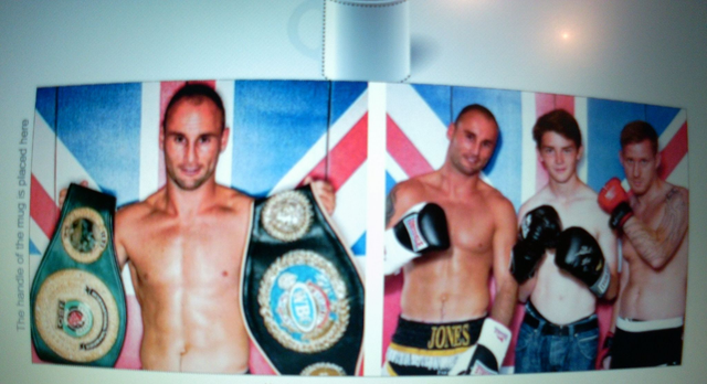 Ben 'Duracell' Jones Mug (WBO Featherweight Inter-Continenta Champion Boxer)