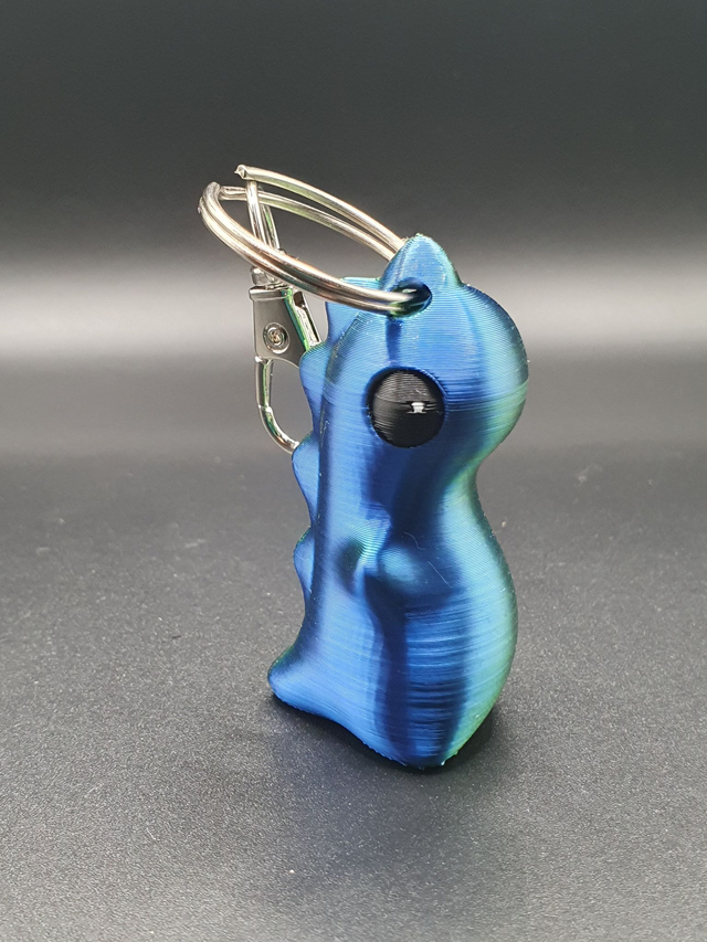 Porte clé dinosaure kawaii