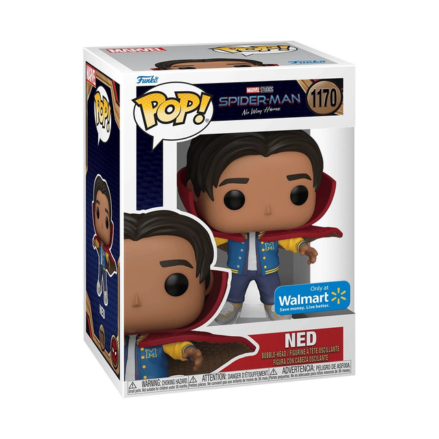 Funko Pop! Marvel: Spider-Man: No Way Home S3 - Ned with Cloak - Smartoys Exclusive