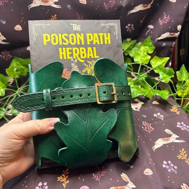 Leather "Oak Leaf" Book Holster