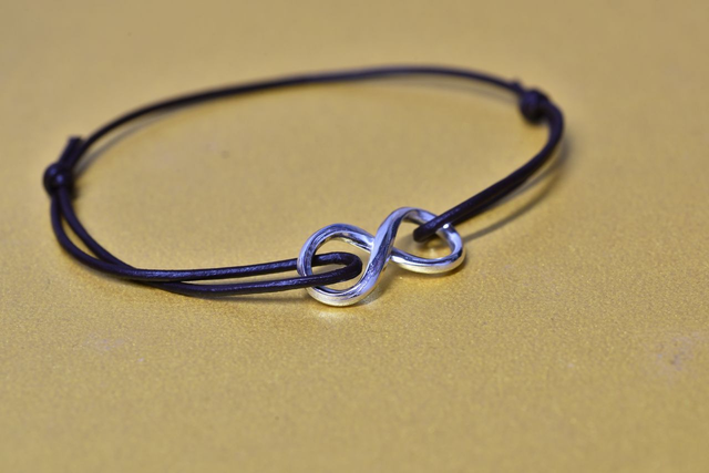 Bracelet  Infinity en Argent
