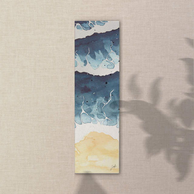 Marque-page - Bord De Mer - Indigo