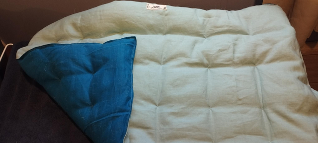 Couverture en laine de nos brebis (jeune enfant)