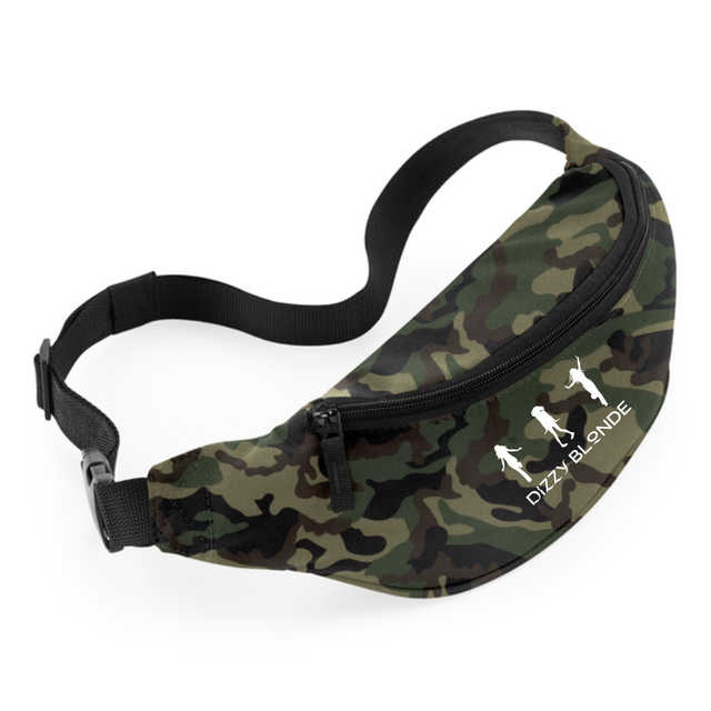 Dizzy blonde small bum bag camo