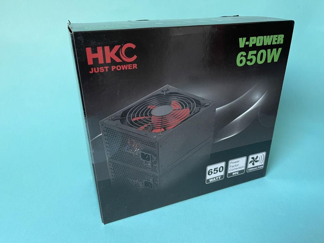 HKC JUST Power V-Power 650W ATX 2.2 PC Netzteil