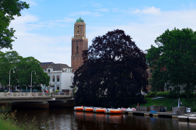 A4 Zwolle City Centre - Photoprint Unframed