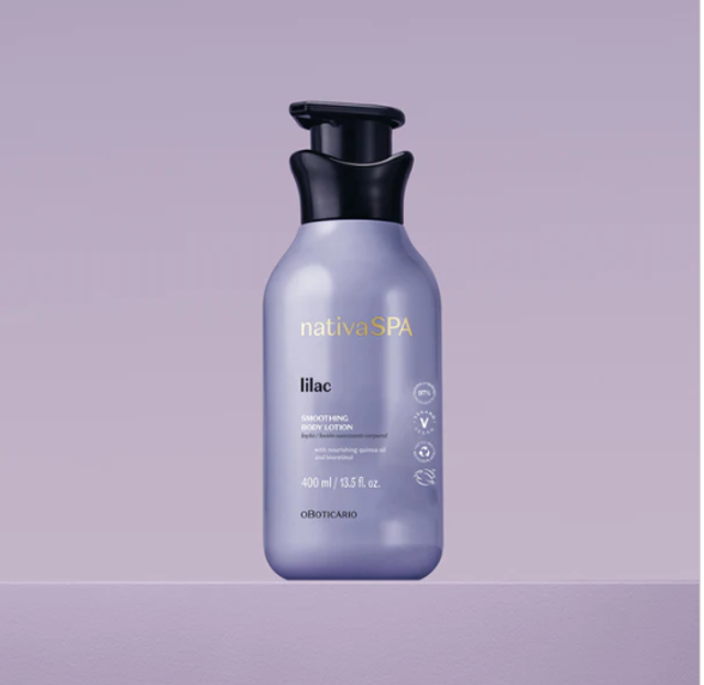 Nativa SPA Loção Hidratante Corporal Lilac 400ml 13.5 fl.oz