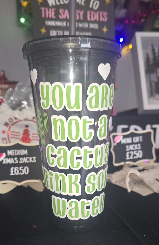 “You Are Not a Cactus, Drink Some Water”