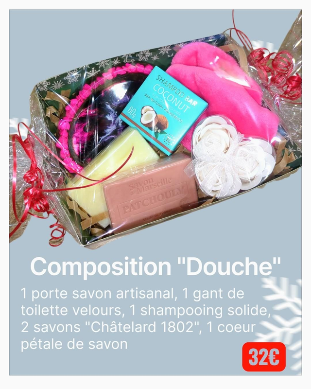 Panier garni "Spécial douche"