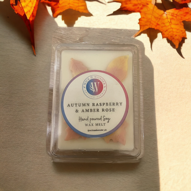 Autumn Raspberry &amp; Amber Rose