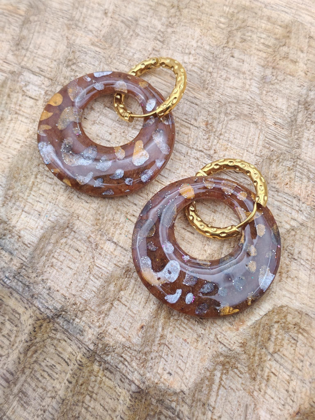 A Choupettes Laurine léopard marron