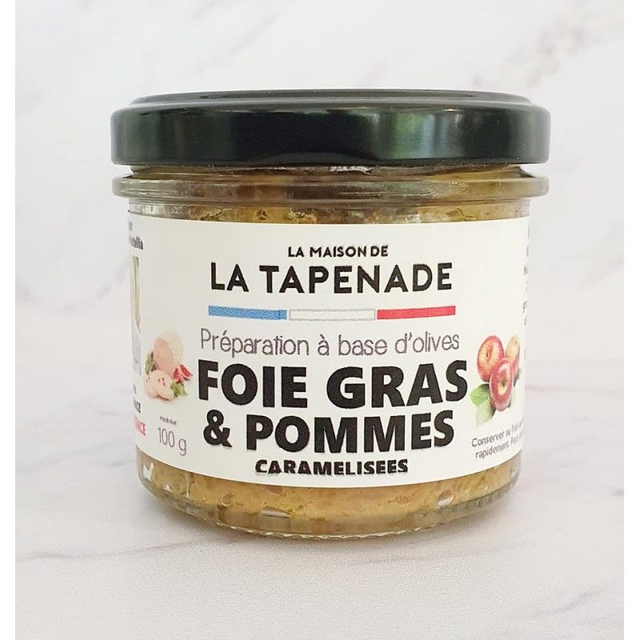 tapenade Foie gras &amp; pommes caramélisées - 100g