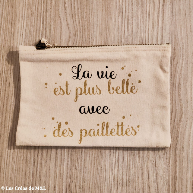 Trousse La vie est plus belle (Taille M) 