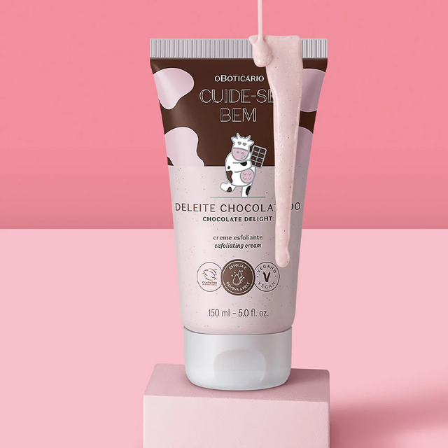 Deleite Chocolatudo Body Scrub 150ml Cuide-se Bem