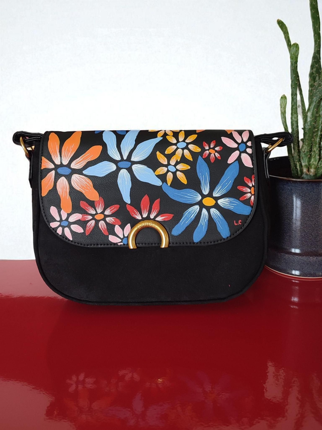 Jardin graphique - Sac à bandoulière 