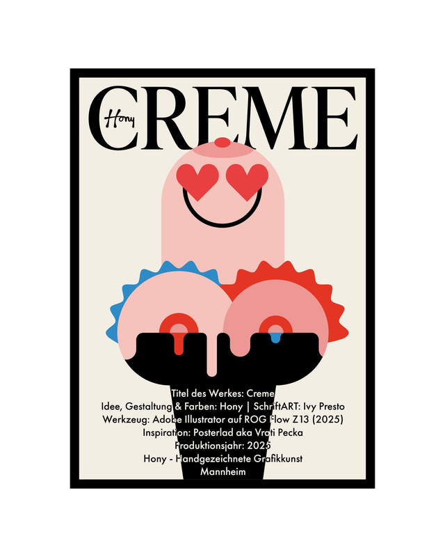CREME - 041125 - Hony | Kunstdruck