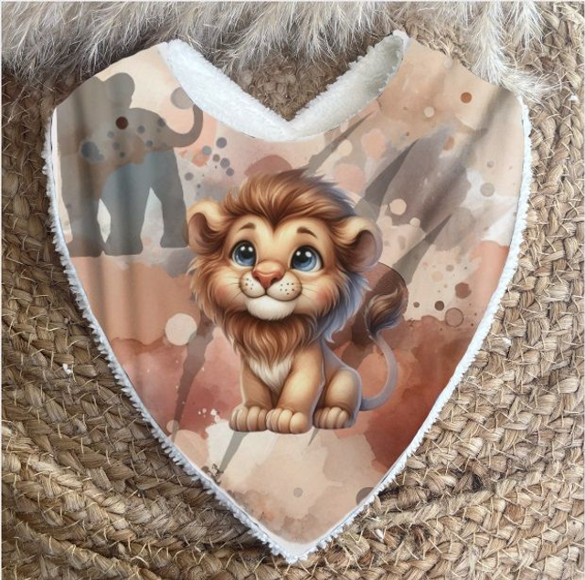 Bavoir lion