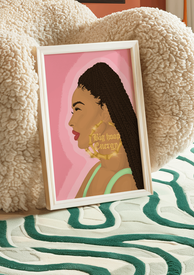 Big Hoop Energy - Print 