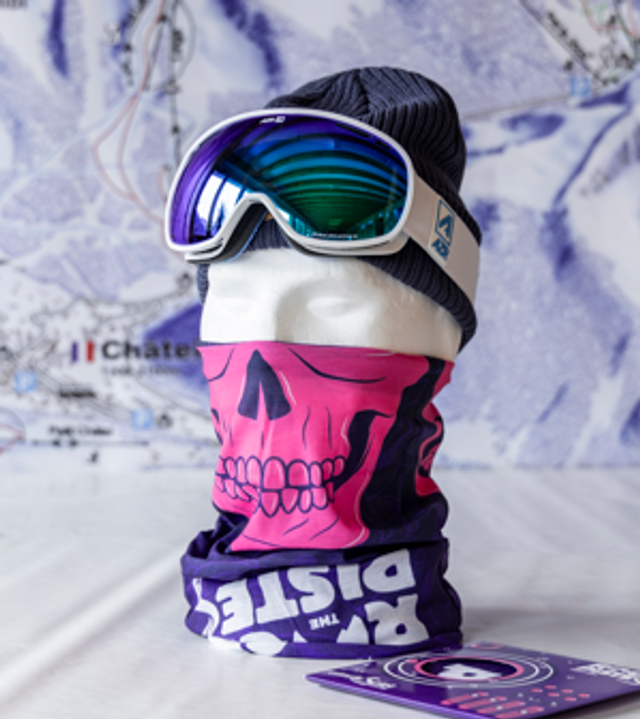 Tour de cou tête de mort - Rock The Pistes