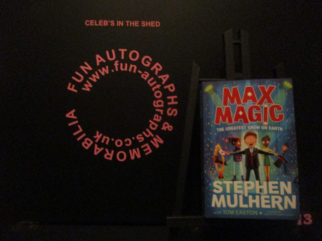 Stephen Mulhern 'Max Magic The Greatest Show On Earth' Authentic Autographed Paperback Book (13)
