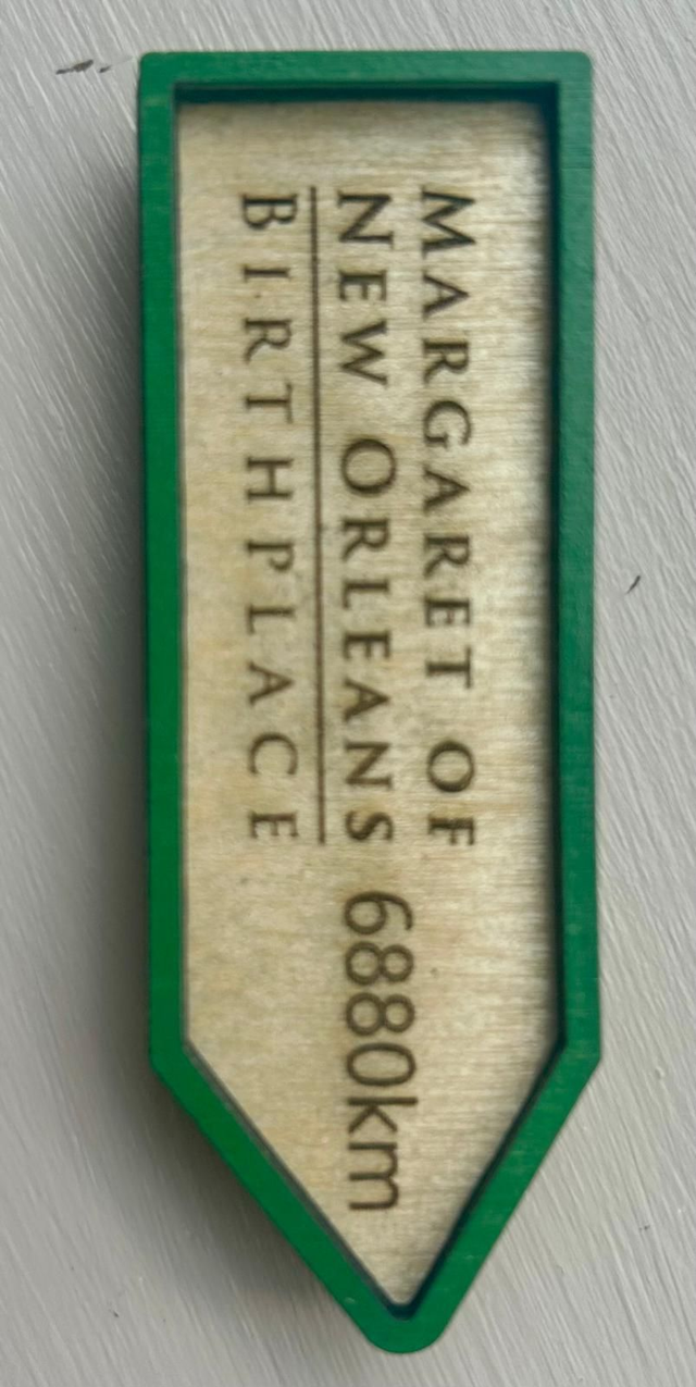 Margaret of New Orleans - Magnets