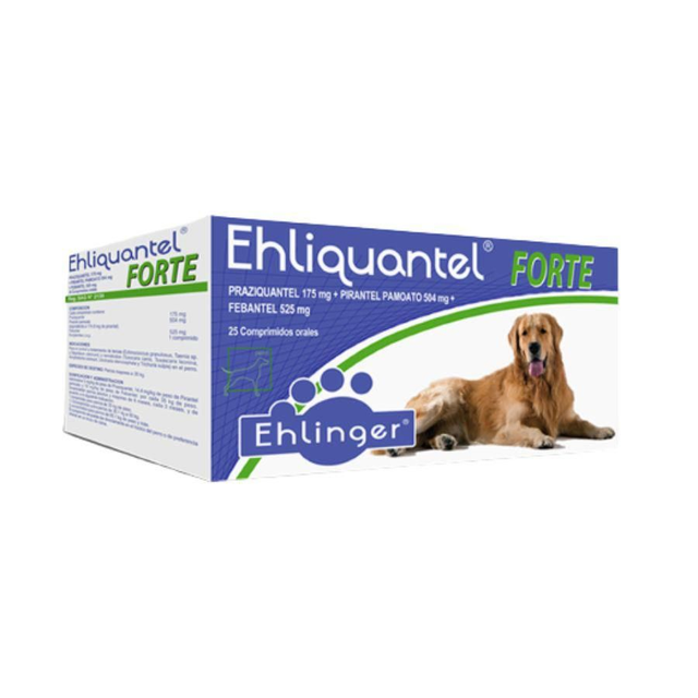 Ehliquantel forte antiparasitario 35kg hacia arriba 