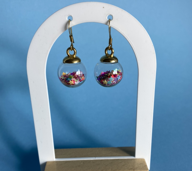 Boucles d'Oreilles Boule