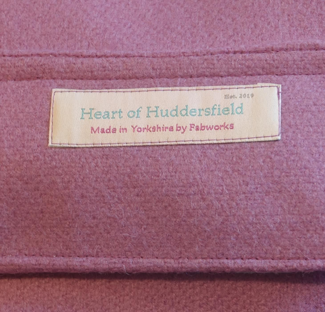 Heart of Huddersfield Yorkshire Tweed Pennine Hobo tote / backpack
