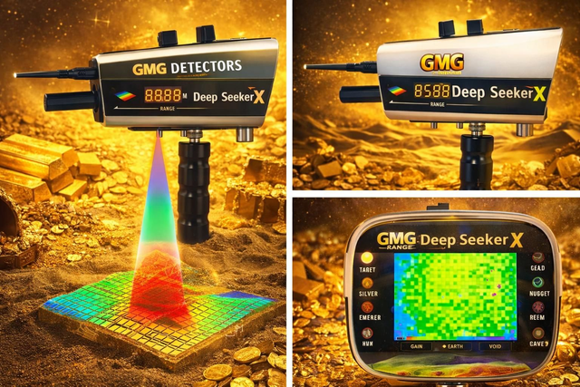 GMG Deep Seeker X – 3D Laser Imaging System Gold Scanner 2026