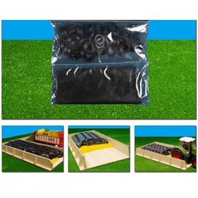 Kids Globe 571884 - Kids Globe 571884 Film de couverture avec bandes pour silo de tranchée