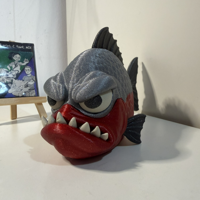Piranuccio il Piranha che ti giudica 