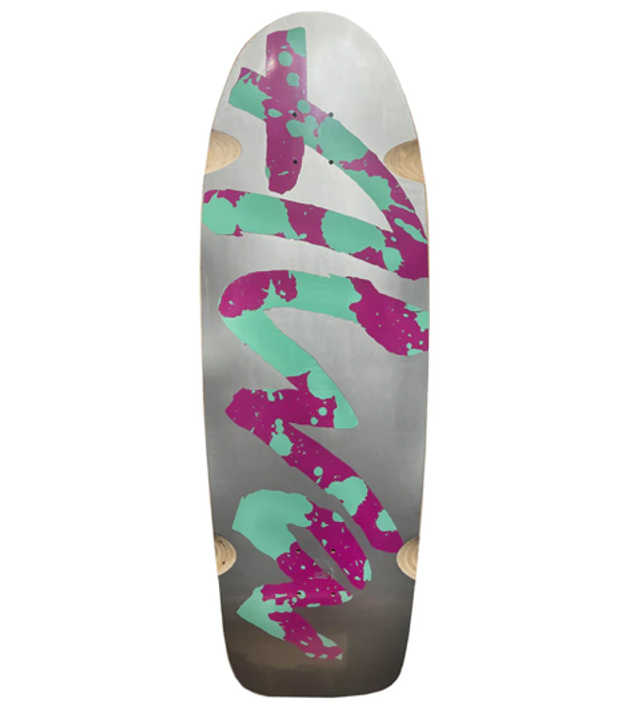 Alva Skates Metallic Rocker - Silver Cloud