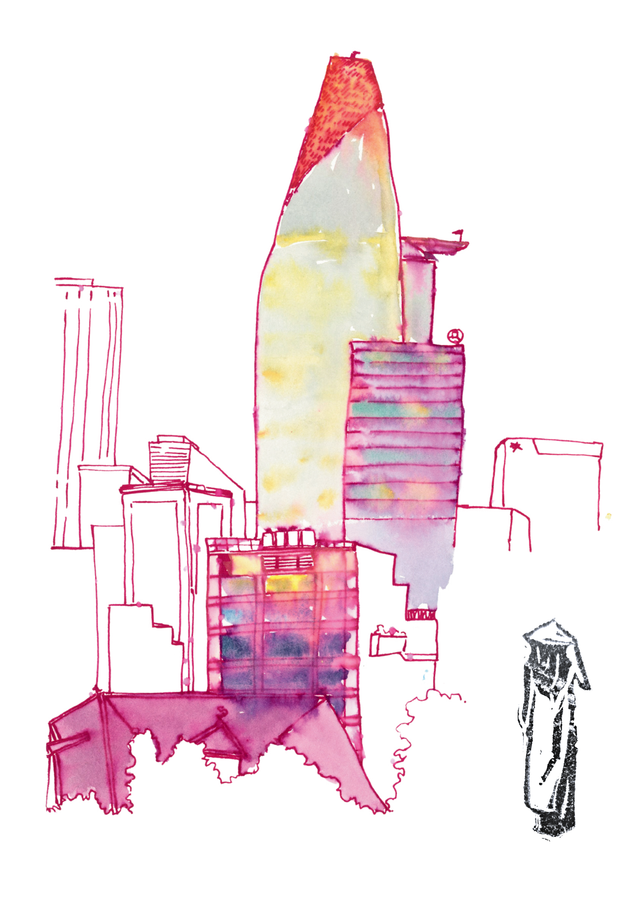 Carte Rooftop de nuit